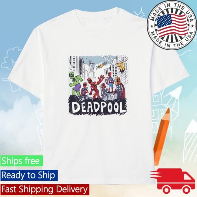 "Deadpool & Wolverine" Relaxed Fit Graphic T-Shirts